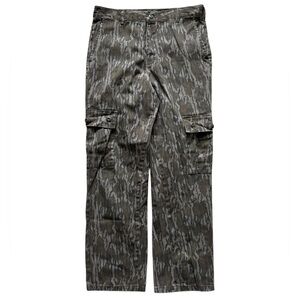 Vintage 90s Military Woodland Camo Cargo Pants Made in USA